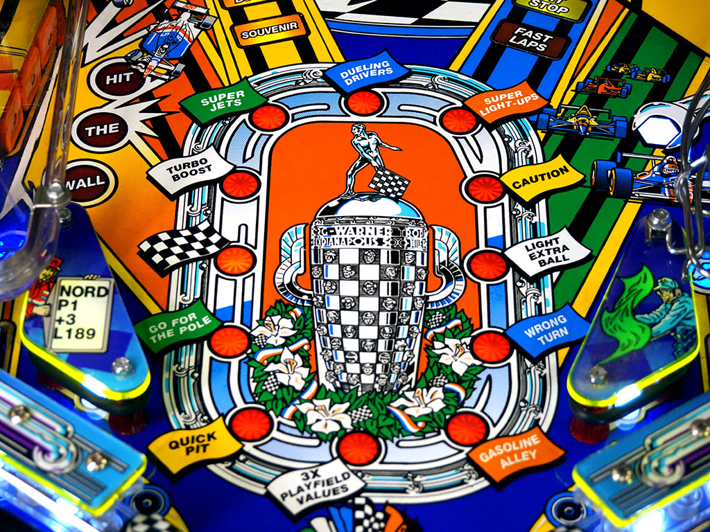 Indianapolis 500 Pinball Machine Home Leisure Direct